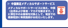 �������胁�f�B�J���T�|�[�g�T�[�r�X